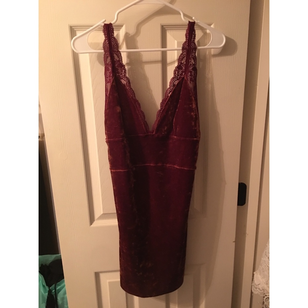 Free People Viper Velvet Bodycon Dress